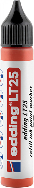 Tusz do uzupełniania markerów olejowych e-LT 25 ECOLINE, EDDING, czerwony