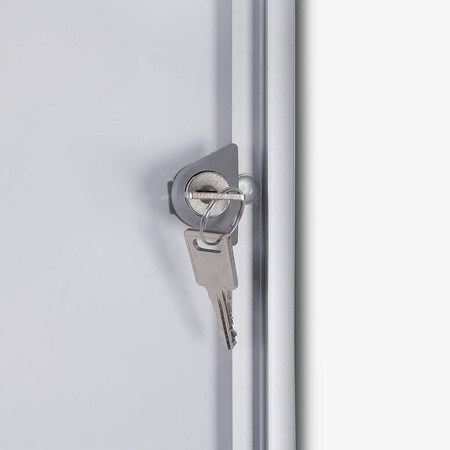 Indoor Lockable Showcase Economy 3x A4