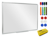 Tablica PandaBoards WA1 150x120 cm - biała suchościeralna magnetyczna w ramie aluminiowej