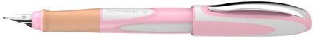 Pióro wieczne SCHNEIDER Ray, M, pud. plastikowe, różowo-białe