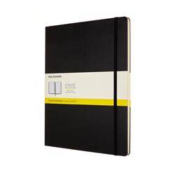 Notes MOLESKINE Classic XXL (21,6x27,9 cm) w kratkę, twarda oprawa, 192 strony, czarny