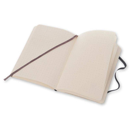 Notes MOLESKINE Classic P (9x14cm) w kropki, miękka oprawa, 192 strony, czarny