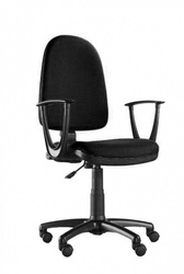 Fotel biurowy OFFICE PRODUCTS Evia, czarny, 23023531-05