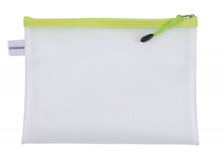 Torebka DONAU Zipper Bag, A5, 243x180 mm, EVA, z suwakiem, mix kolorów