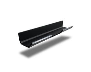 Półka na markery MemoBe IDEA, magnetyczna, czarna 17 cm