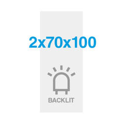 Premium Rückseitelit PP Folie 200g/m2, Satin Oberfläche, 700x2000mm