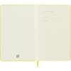 Notes MOLESKINE Classic L (13x21cm), gładki, twarda oprawa, 240 stron, lemon green