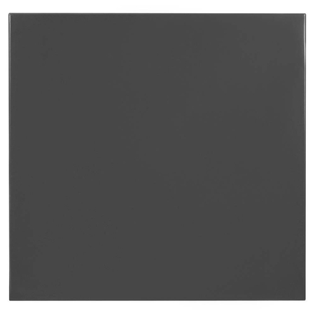 Tablica metalowa bezramowa MEMOBE, suchościeralna magnetyczna, kolor popielaty (antracytowy), 90x60 cm