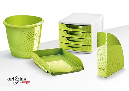 Pojemnik na dokumenty CEP Origins, zielony
