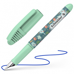 Pióro wieczne SCHNEIDER Zippi Happy Fish, M, jasnozielone