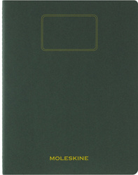 Zeszyt MOLESKINE Student Cahier, XXL, w linie, 21,6x27,9cm, myrtle green