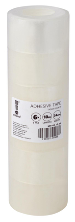 Taśma klejąca MemoBe 24mm x 10m , 6 sztsłupek