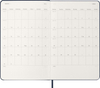 Kalendarz dzienny MOLESKINE 2026, 12M, L, twarda oprawa, 13x21cm, sapphire blue