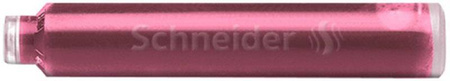Naboje do piór SCHNEIDER, 6 szt., rose / pudrowy róż