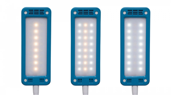 LAMPA BIURKOWA LED MAULpearly, możliwość regulacji światła NIEBIESKA