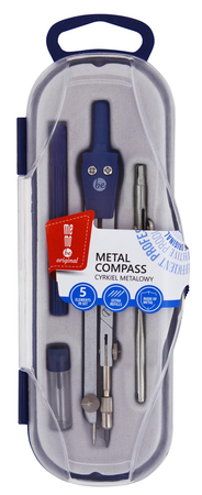 Cyrkiel szkolny MEMOBE, zestaw 5 elem.