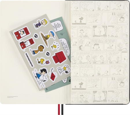 Notes MOLESKINE Snoopy Admirer 2025, L, 13x21cm, w linie, edycja limitowana