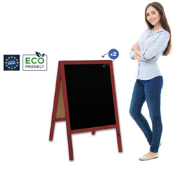 Potykacz drewniany Classic M (60x100 cm) - czerwony