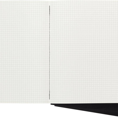 Zestaw 3 Zeszytów MOLESKINE Cahier Journals XL (19x25cm) w kratkę, 120 stron, czarny