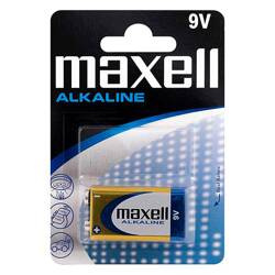 Bateria MAXELL alkaliczna 9V, 6LR61, 1 szt.