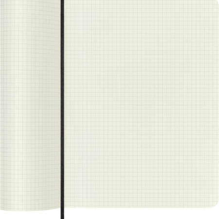 Notes MOLESKINE Classic XL (19x25cm) w kratkę, miękka oprawa, 192 strony, czarny