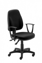 Fotel biurowy OFFICE PRODUCTS Paros, czarny, 23023521-05