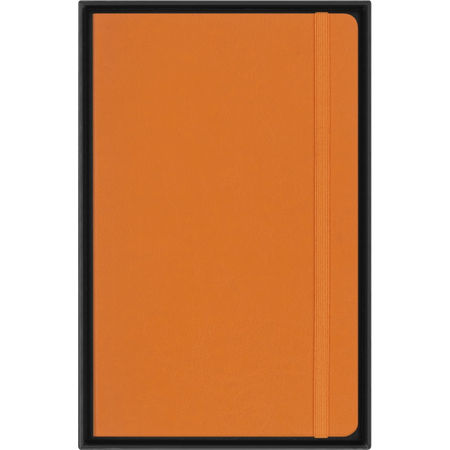 Notes MOLESKINE Pro Vege, synt. skóra węża, w linie, edycja limitowana, w pudełku, pomarańczowy