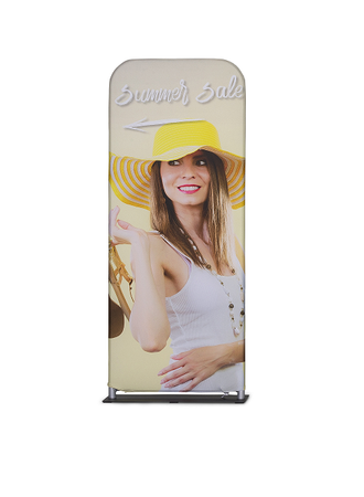 Zipper-Wall Banner Graphic Single-Sided 60 x 200 cm