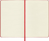 Notes MOLESKINE Classic M, 11,5x18 cm, w linie, twarda oprawa, scarlet red, 208 stron, czerwony