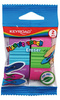 Gumka uniwersalna KEYROAD Elastic Touch, 2szt., zawieszka, mix kolorów