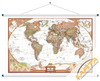 Mapa ścienna Świata polityczna ekskluzywna 1:22 mln. 180x120 cm National Geographic