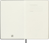 Kalendarz tygodniowy horyzontalny MOLESKINE 2025/26, 18M, L, twarda oprawa, 13x21cm, czarny