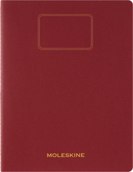 Zeszyt MOLESKINE Student Cahier, XXL, gładki, 21,6x27,9cm, czerwony
