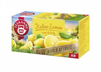 Herbata TEEKANNE World of Fruits, Italian Lemon, 20 kopert