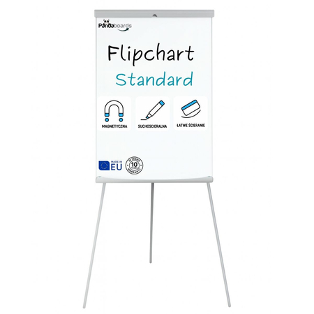 Flipchart Magnetyczny Suchościeralny Na Trójnogu FT1 + Akcesoria