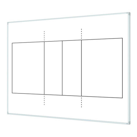Tablica boisko do siatkówki - 100x120cm