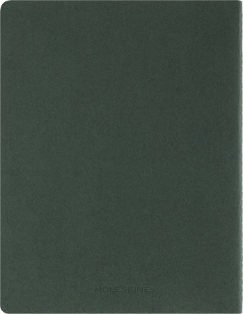 Zeszyt MOLESKINE Student Cahier, XXL, w linie, 21,6x27,9cm, myrtle green