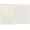 Notatnik MOLESKINE XL (19x25cm), Smart, w linie, twarda oprawa, czarny
