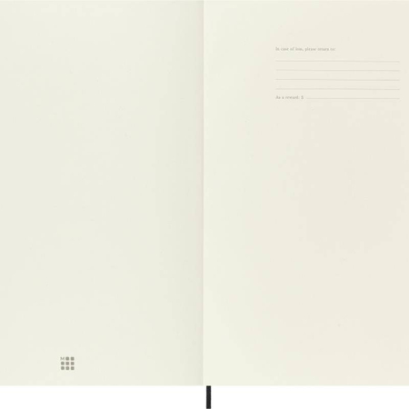 Notes MOLESKINE Classic A4 (21x29,7 cm) w linie, miękka oprawa, 192 strony, czarny