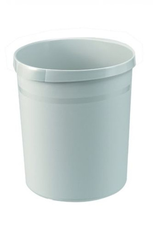 Kosz na śmieci HAN Grip, PP, 18l, szary