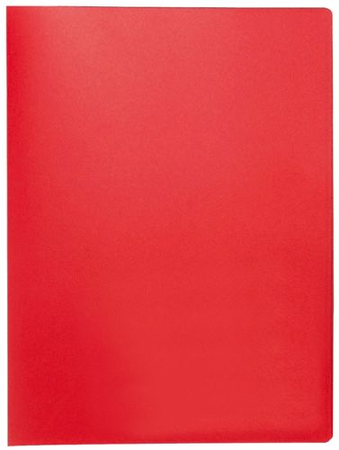 Teczka ofertowa Q-CONNECT, PP, A4, 380mikr., 20 koszulek, czerwona