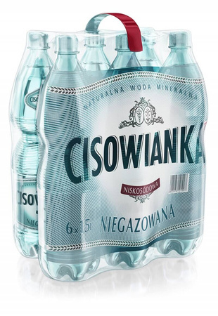 Woda CISOWIANKA, niegazowana, butelka plastikowa, 1,5l