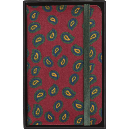 Notes MOLESKINE Pro Jedwab XS, gładki, edycja limitowana, w pudełku, bordowy