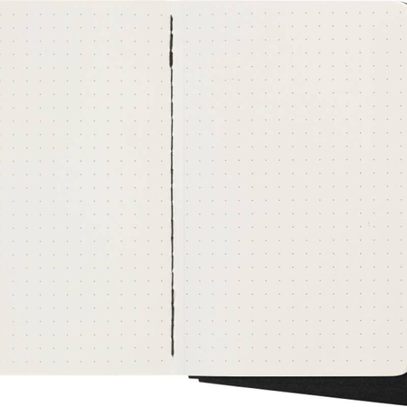 Zestaw 3 Zeszytów MOLESKINE Cahier Journals P (9x14cm) w kropki, 64 strony, czarny