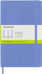 Notes MOLESKINE Classic L (13x21 cm) gładki, miękka oprawa, hydrangea blue, 240 stron, niebieski