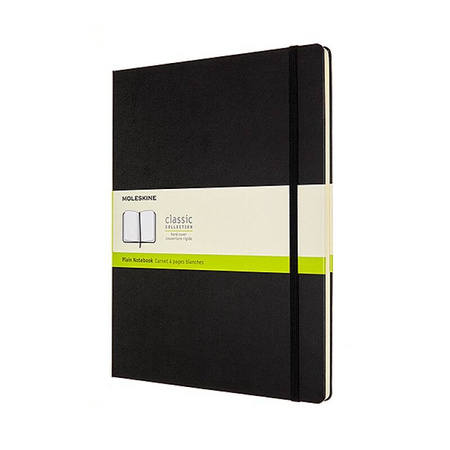 Notes MOLESKINE Classic XXL (21,6x27,9 cm), gładki, twarda oprawa, 192 strony, czarny