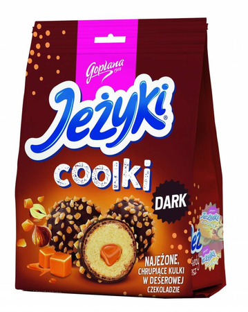 Pralinki JEŻYKI Coolki, dark, 140g