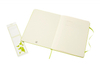 Notes MOLESKINE Classic, XL, 19x25cm, gładki, twarda oprawa, 192 strony, lemon green