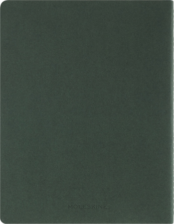 Zeszyt MOLESKINE Student Cahier, XXL, w linie, 21,6x27,9cm, myrtle green