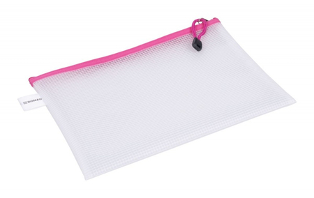 Torebka DONAU Zipper Bag, A5, 243x180 mm, EVA, z suwakiem, mix kolorów